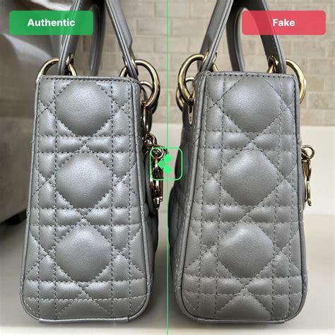 christian dior bags fake vs real